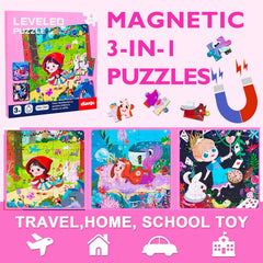 EREBADI Fairy 25-piece magnetic puzzle boosts focus and problem-solving.