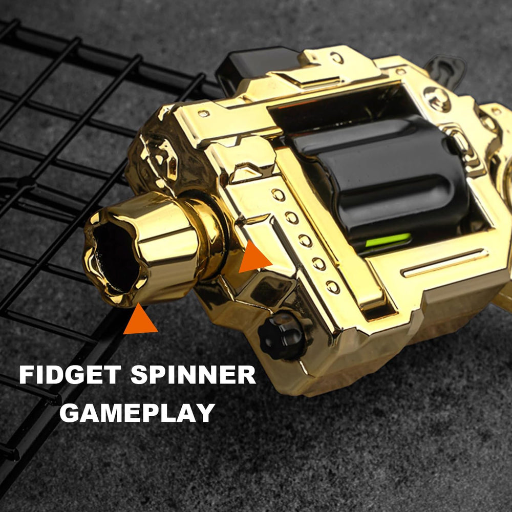 ERENOT metal fidget gun bullet-launcher supports indoor fun and focus