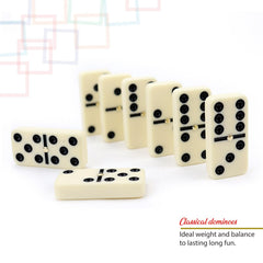 ERLLE dominoes set for a cozy family game night and simple setup.