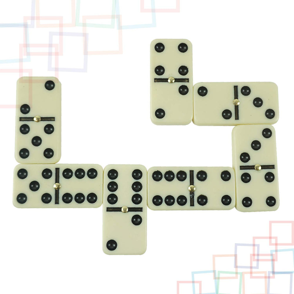 ERLLE jumbo dominoes gift-ready set for birthdays and holidays