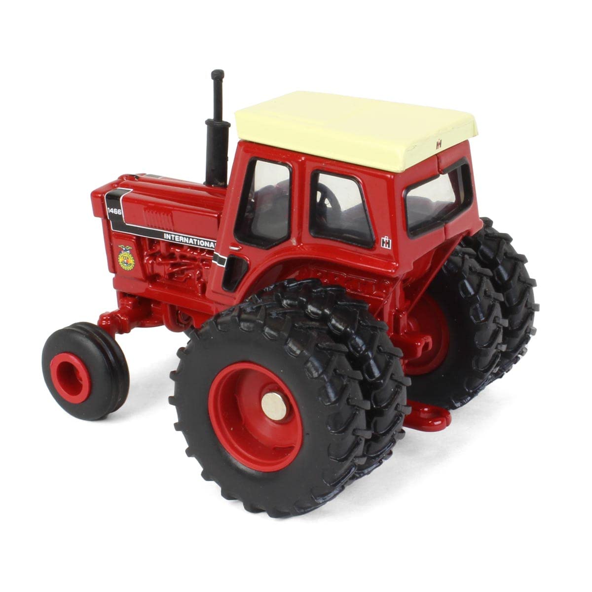 ERTL 1466 cab-detail with clear windows, realistic interior hints for enthusiasts.