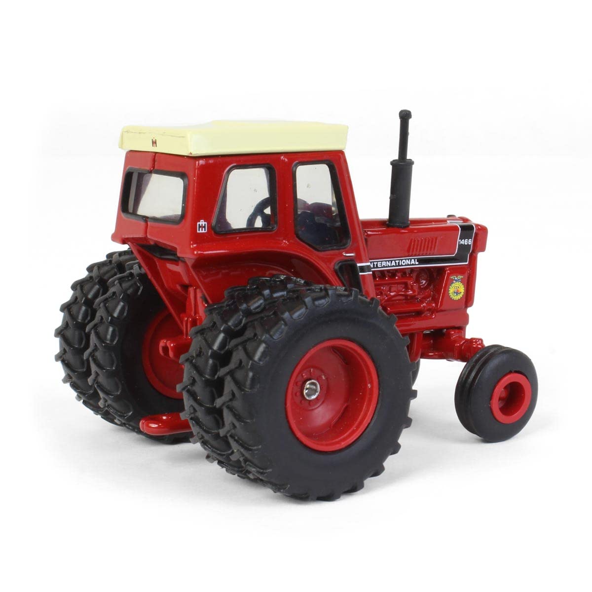 ERTL 1466 hood-detail with FFA logo, showcasing diecast quality and texture.