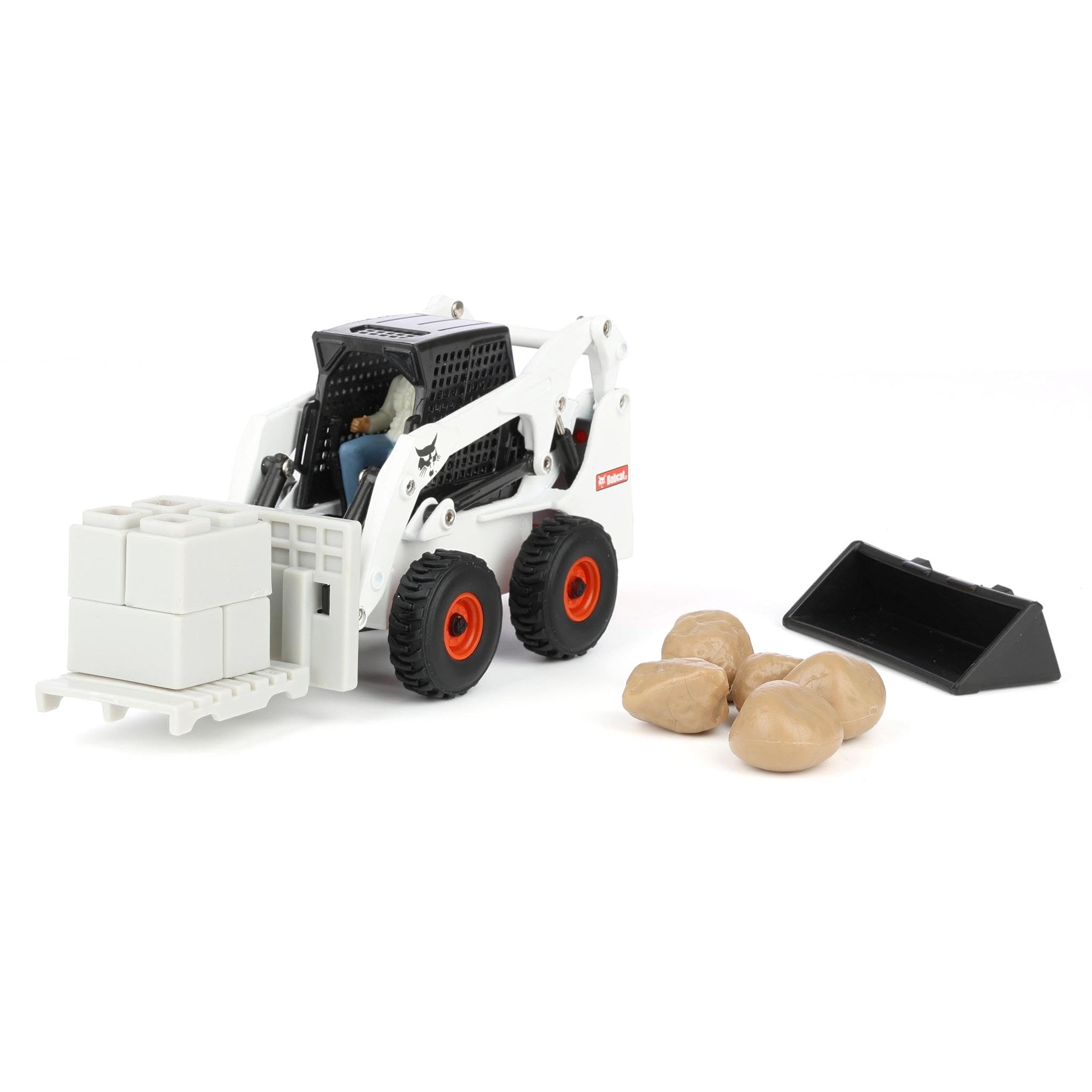 ERTL diecast body with rubber wheels provides durable, authentic feel