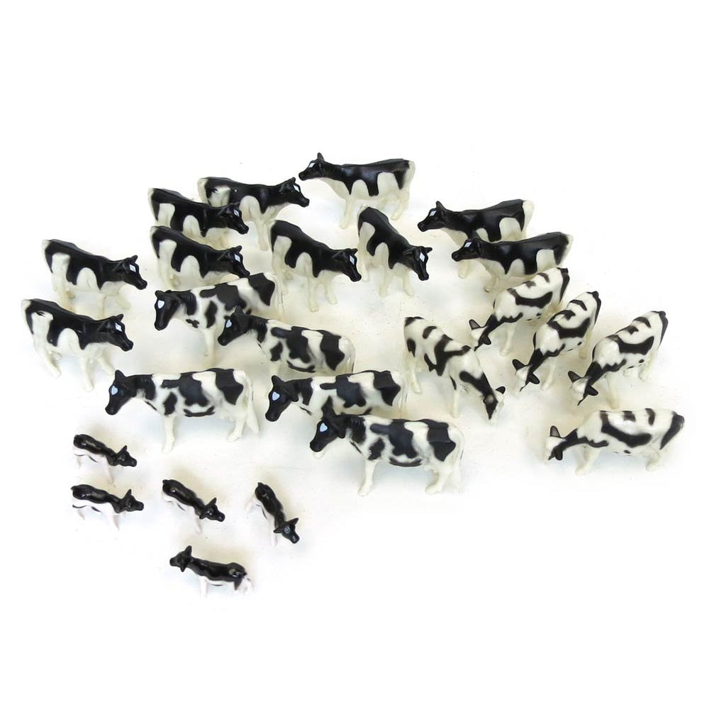 ERTL Holstein cattle 25-pack for realistic farm dioramas