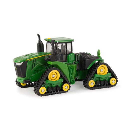 ERTL John Deere 9470RX tractor with narrow tracks in side view for imaginative play.