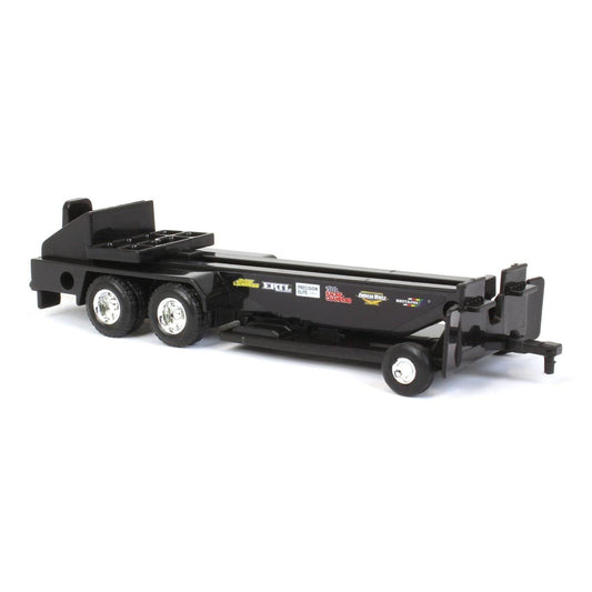ERTL pulling sled side view highlighting plastic construction and toy feel