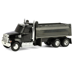 ERTL Western Star die-cast dump truck in matte black finish for play and display