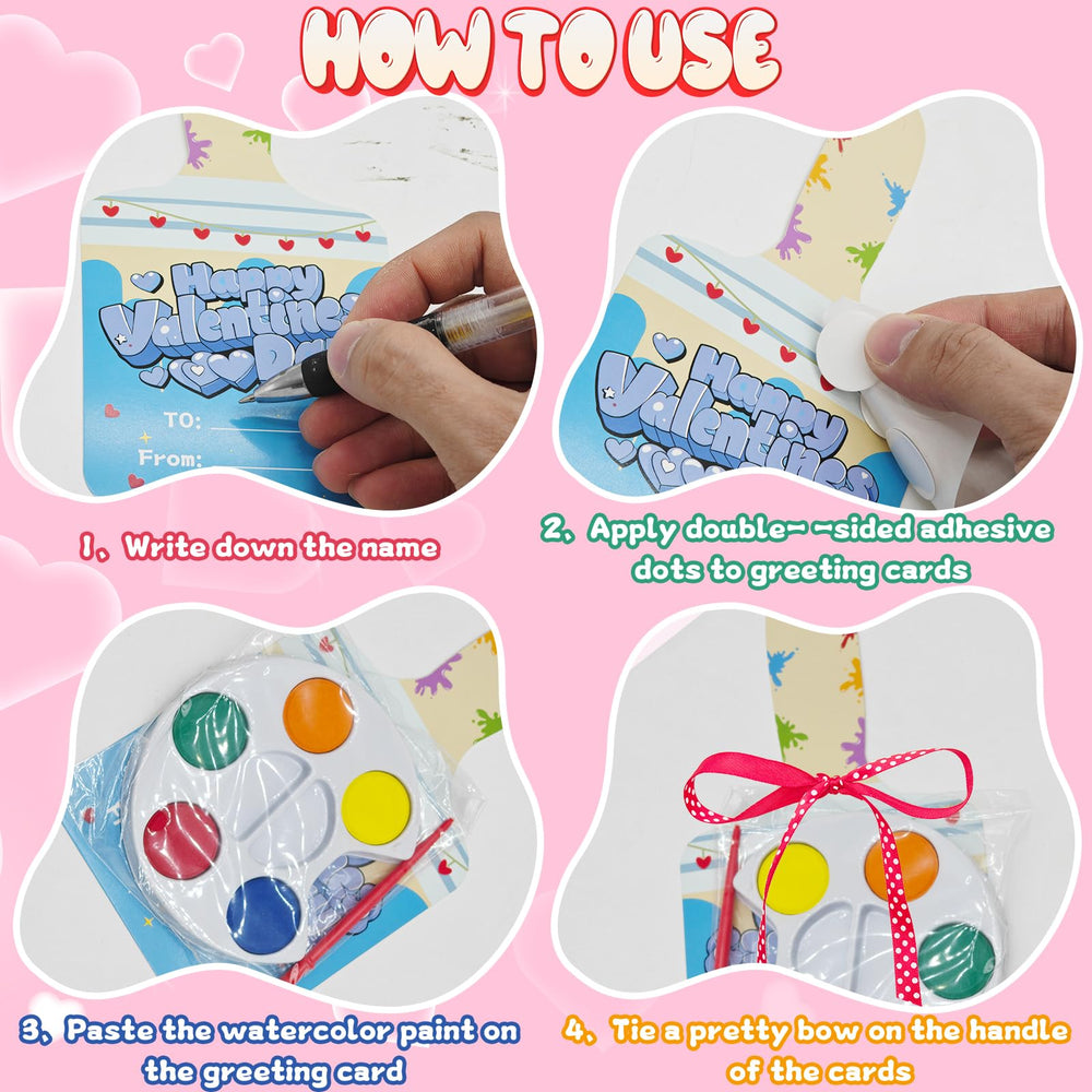 Eruner ribbon-bow on card handles adds a cute, gift-ready touch.