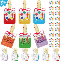 Eruner valentine kids paint set with vibrant colors for classroom art projects.