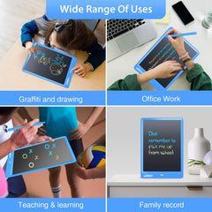 ERUW blue desk companion helps draft reminders and tasks.