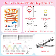 Esmorah shrink sheets 7.9x5.7 inches support vibrant drawings.