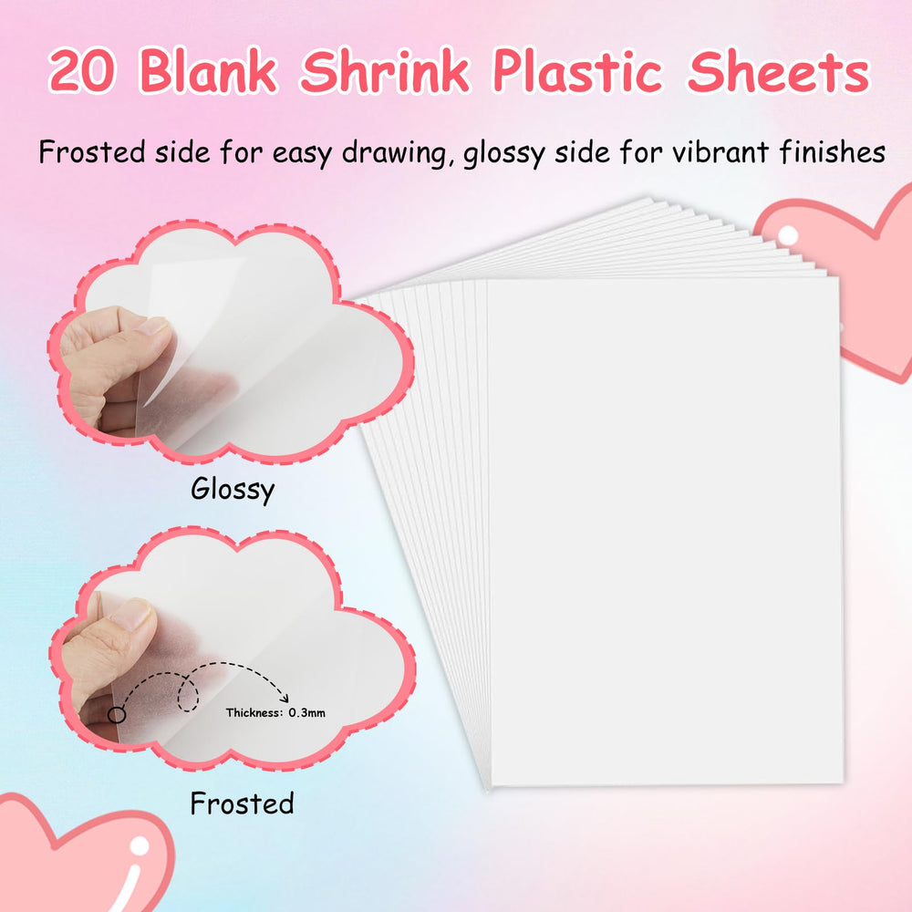 Esmorah Shrink Dink Baking Process turns art into flat, durable keepsakes