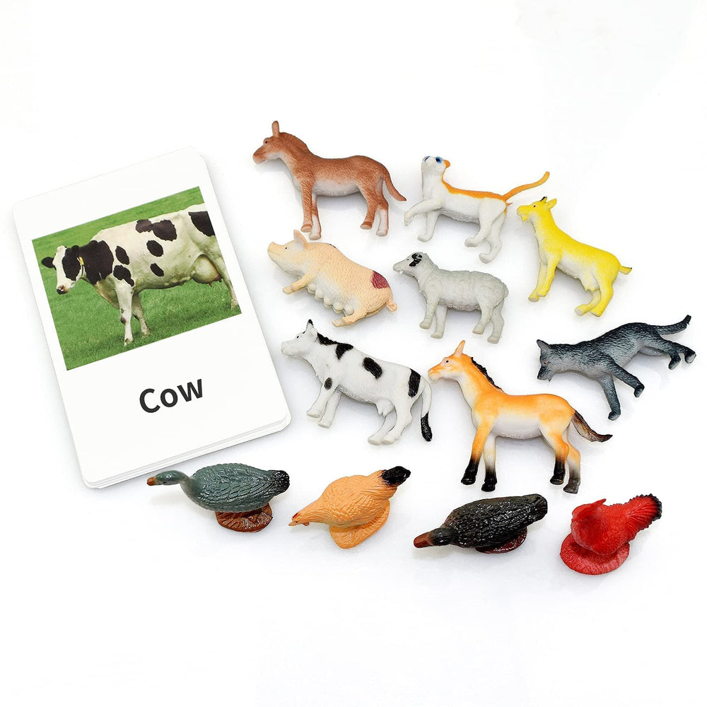 Esoes farm animal toys ideal for classroom activities and party favors