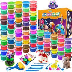 ESSENSON air dry clay 80 colors for limitless color mixing