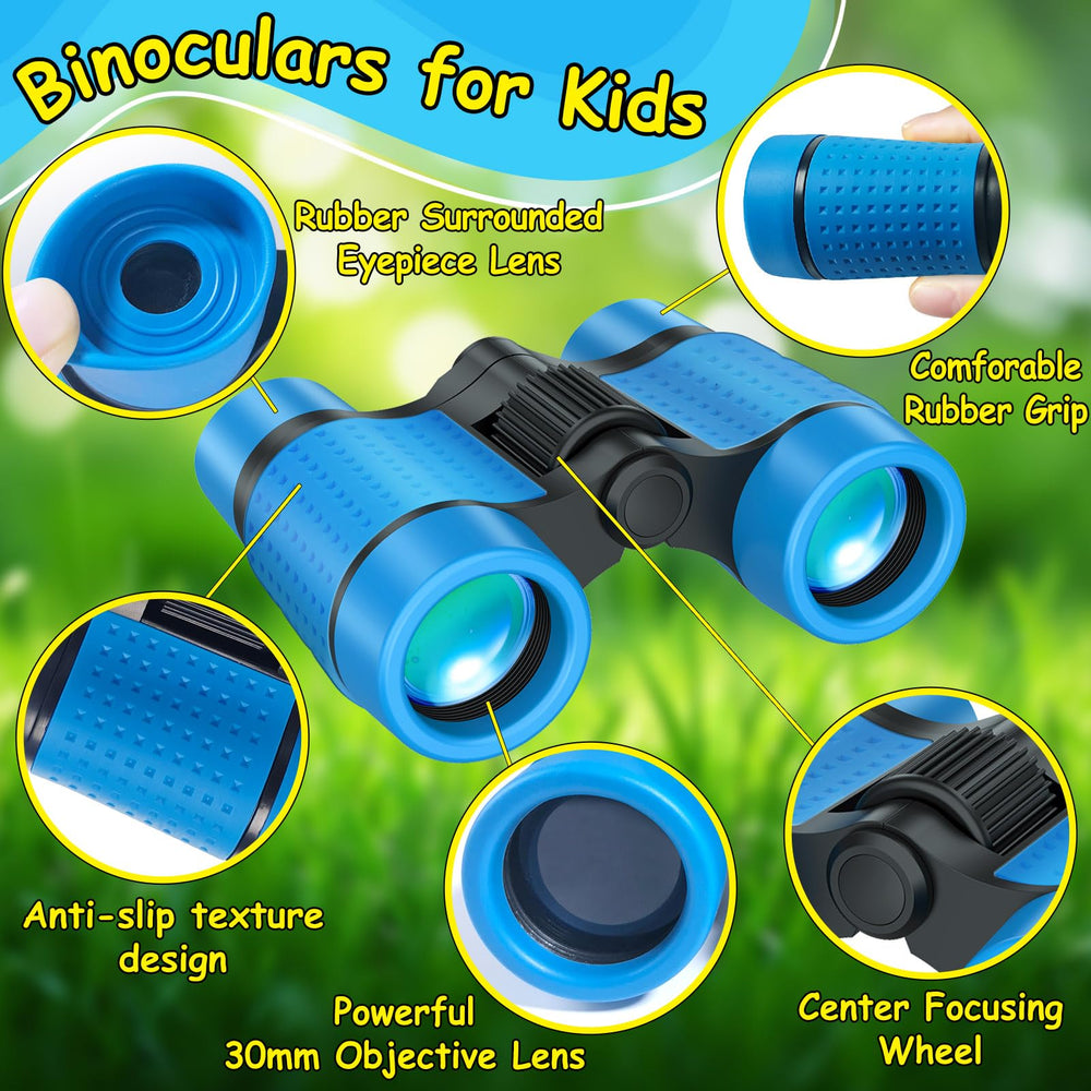 ESSENSON binoculars with 4x30 magnification for bright, clear distant viewing