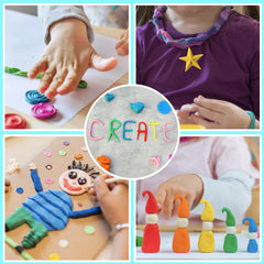 Essenson clay gift packaging showing art gifts for kids