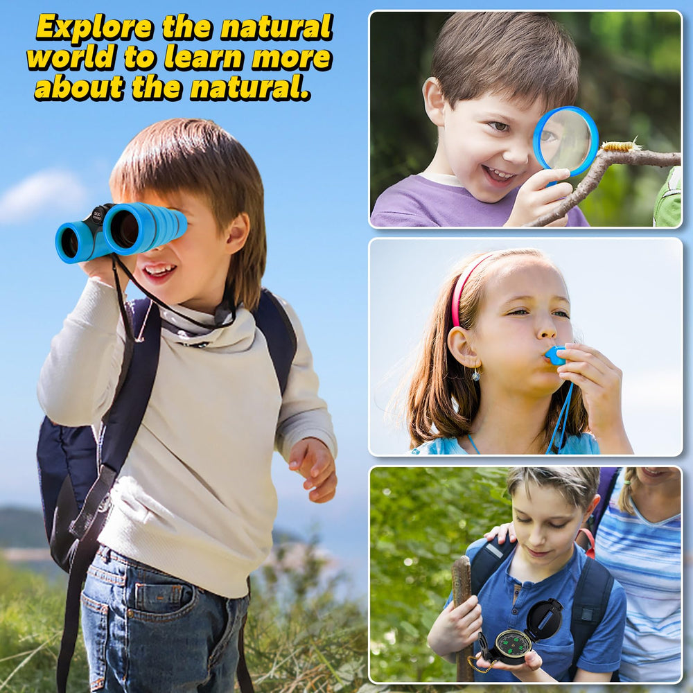 ESSENSON Kids Explorer Kit backpack keeps tools organized and easy to carry.
