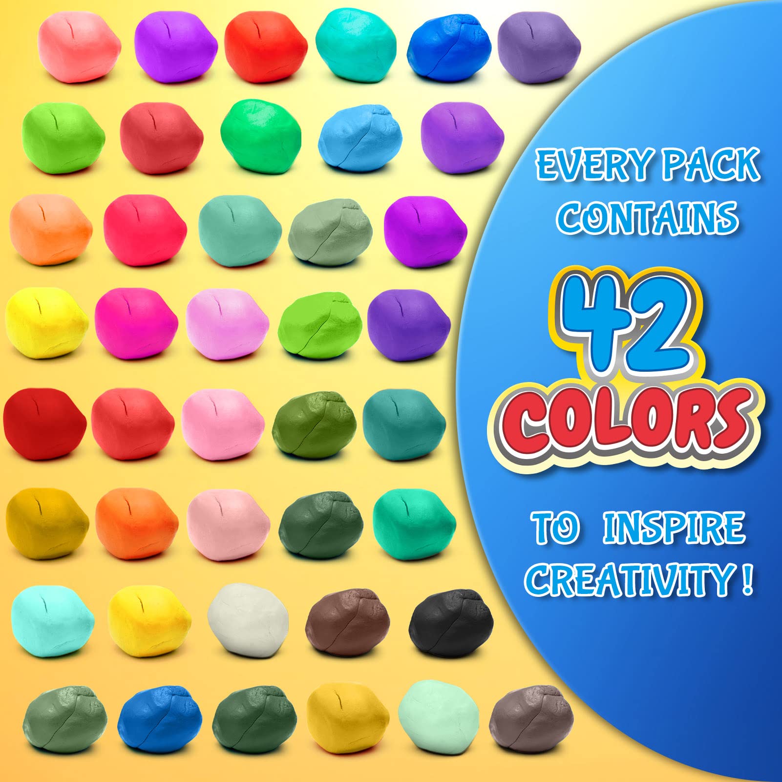 Essenson modeling clay tools set for shaping and detailing kid projects