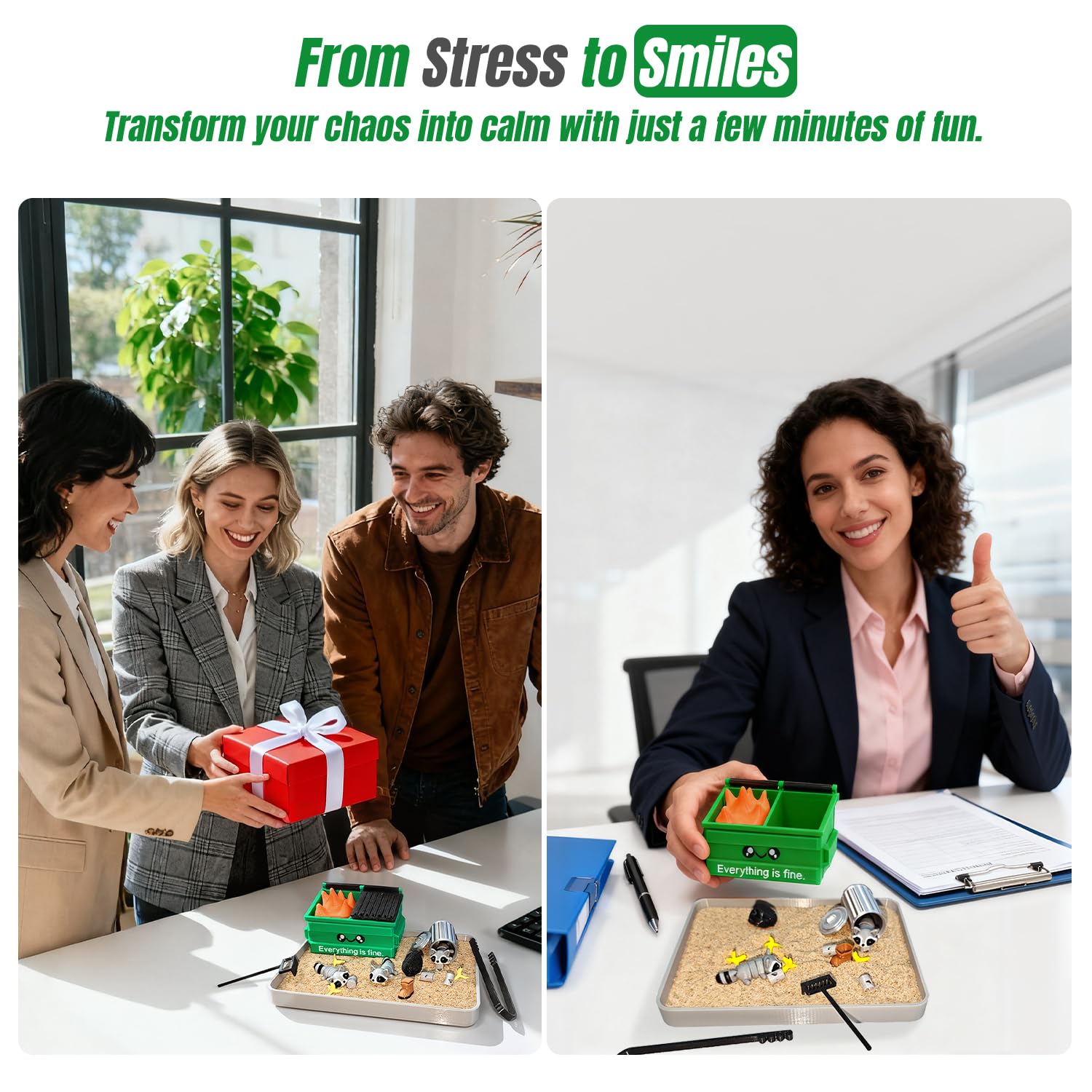 Estairkas valentines gift for coworkers offers playful chaos with a calming desk ritual.