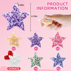 Estardaa divided container with bead colors supports tidy DIY projects and color coordination