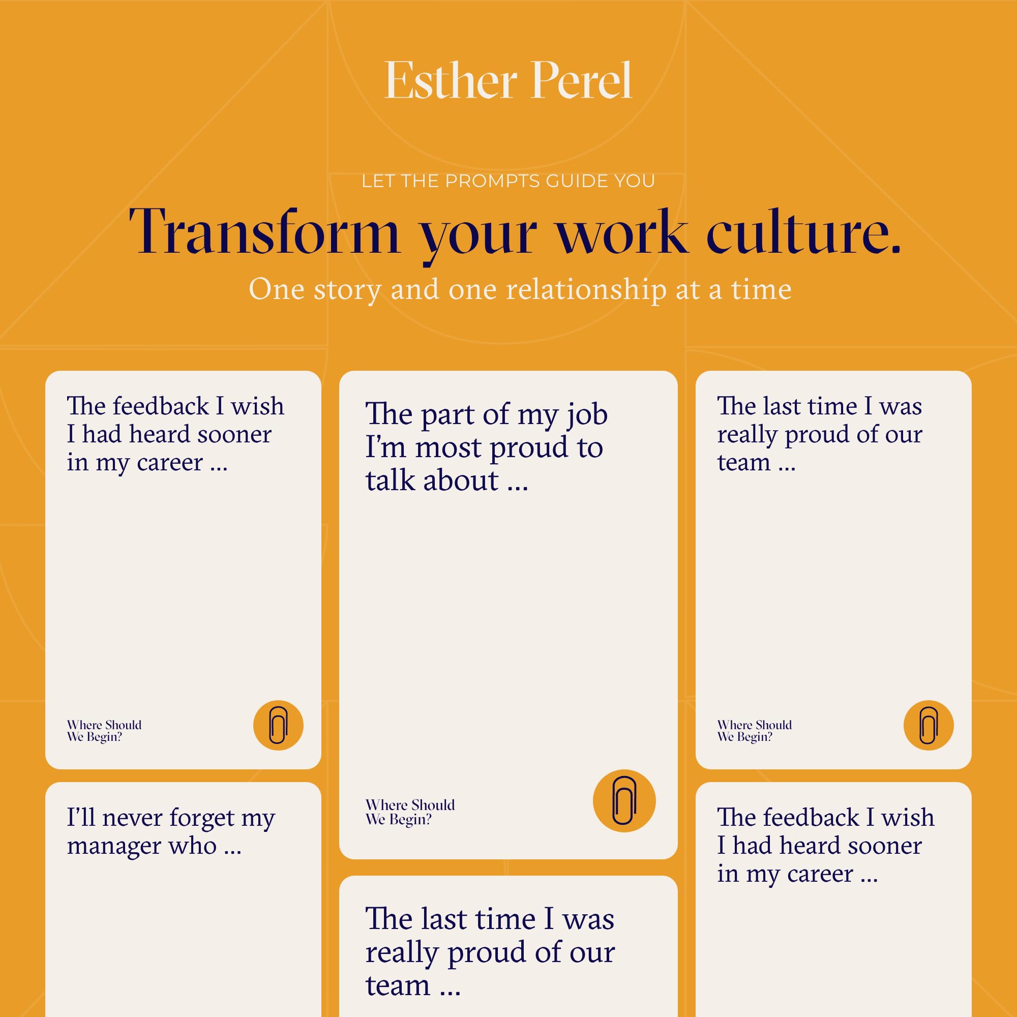 Esther Perel Where Should We Begin? virtual meeting scene encouraging open dialogue.