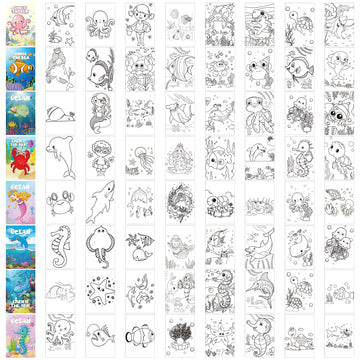 Estune ocean coloring books classroom activity usage, engaging students with ocean themes.