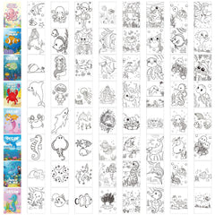 Estune ocean coloring books classroom activity usage, engaging students with ocean themes.