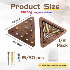 Estune portable 4.3-inch triangular board for on-the-go play