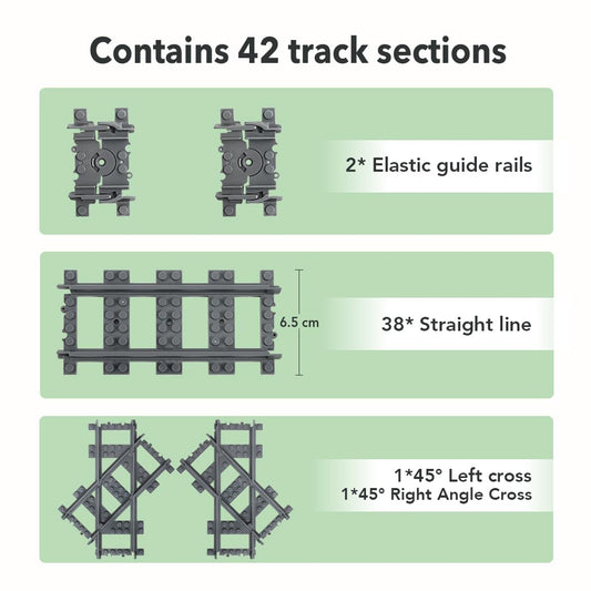 Etarnfly left-right 45° intersections enable smooth corner routing for creative play