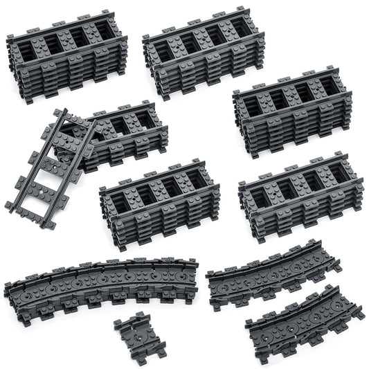 Etarnfly city train tracks straight section for stable, long-lasting layouts.