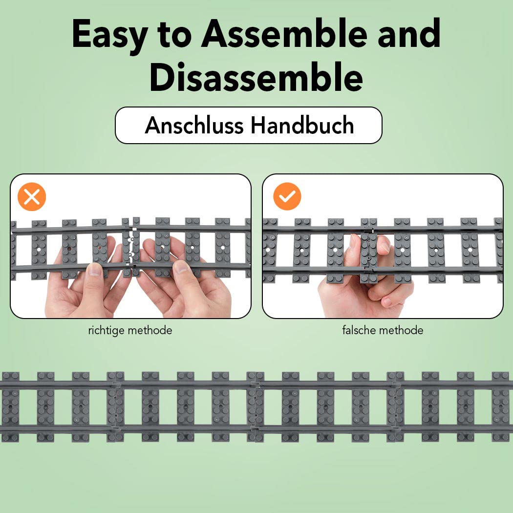 Etarnfly track assembly easy for quick setup and imaginative play.