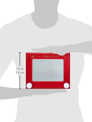 Etch A Sketch Magic Screen closeup captures the draw-and-create magic without ink