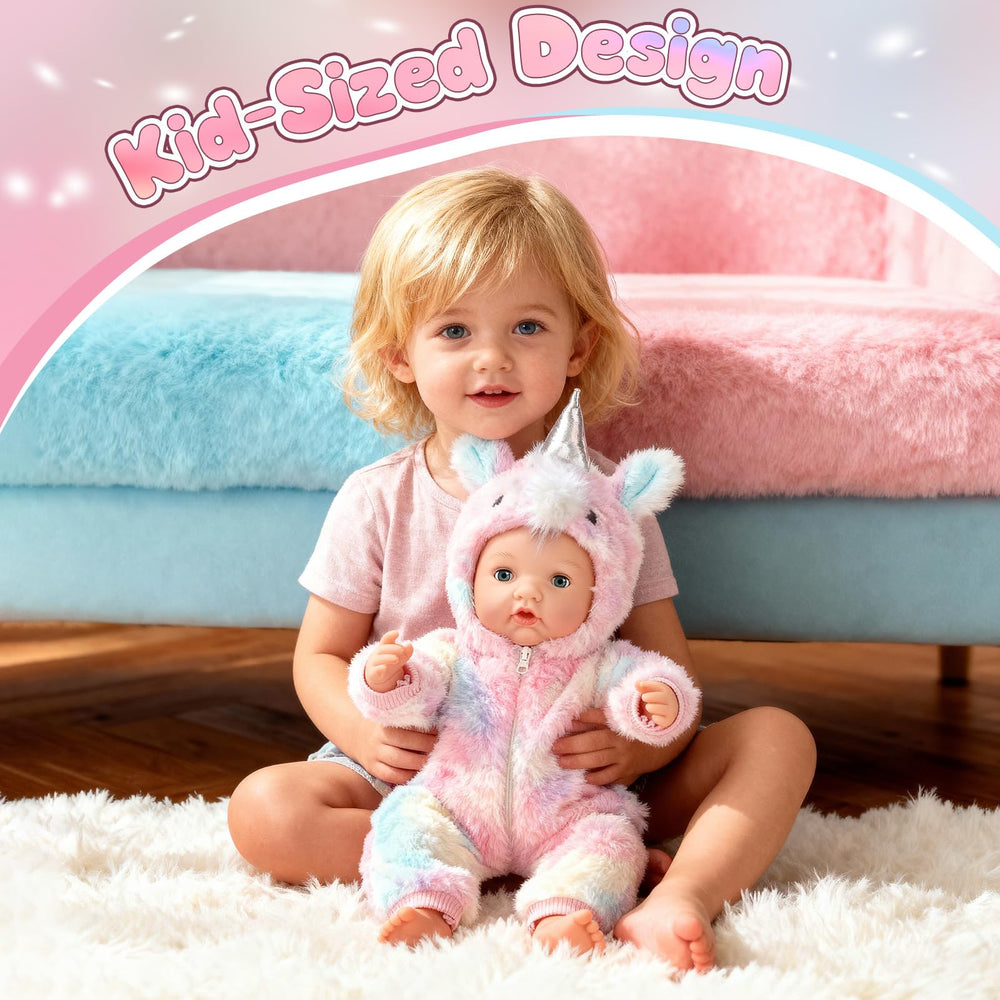 Eterfun bottle and pacifier included support feeding and soothing play.