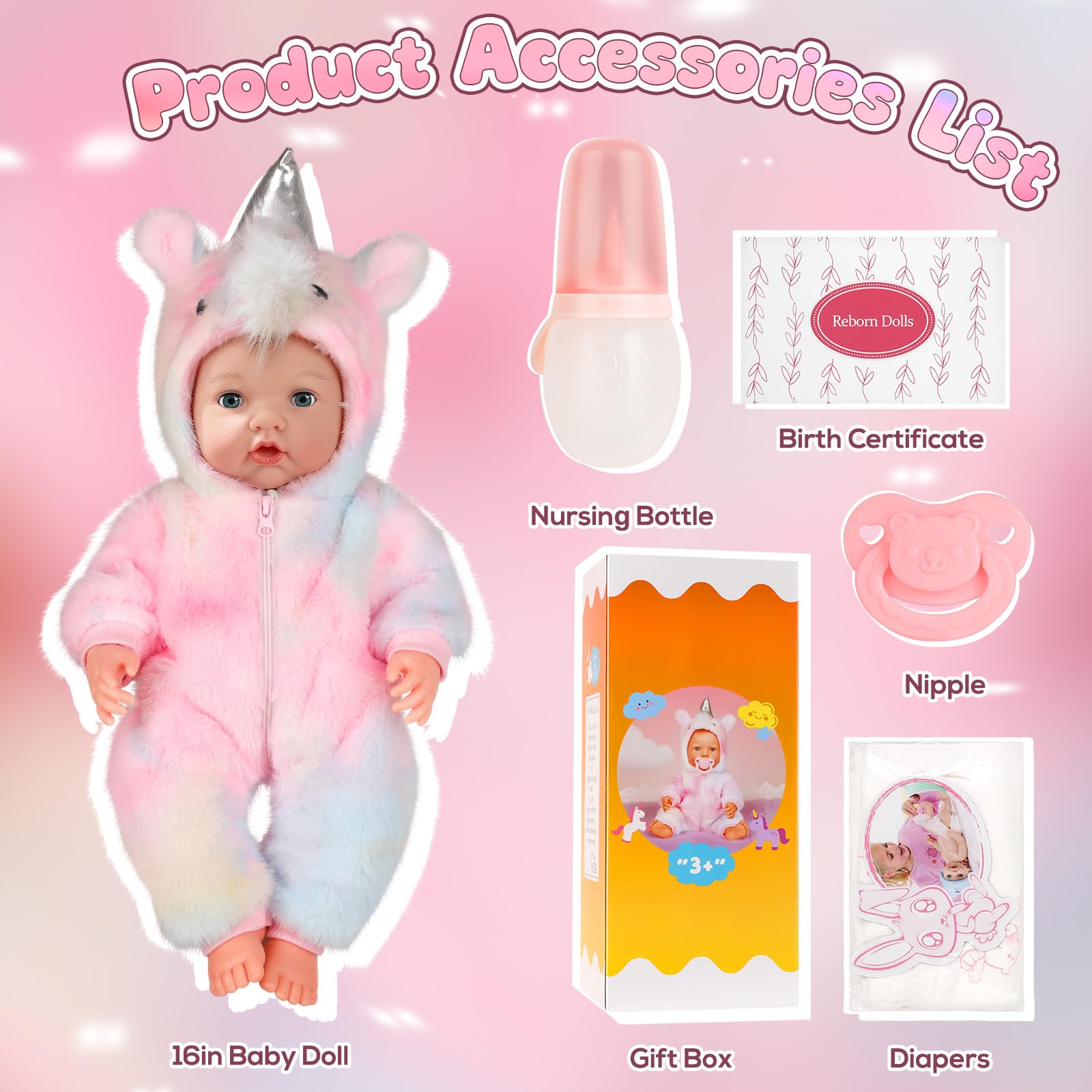 Eterfun rosy cheeks and delicate wrinkles boost adorable presence for storytelling.