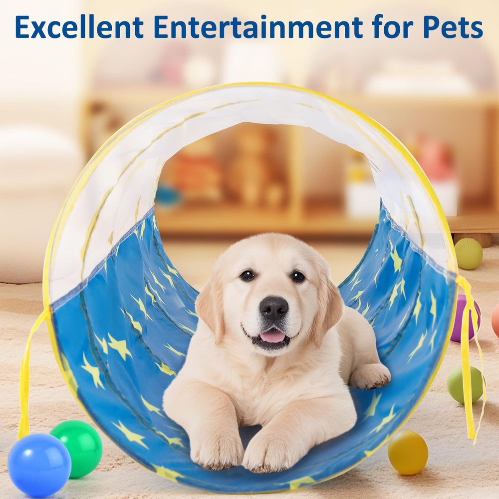 Eterish tunnel is durable safe fabric for kids and pets.
