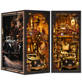 ETKVR Book Nook garage scene for eye-catching shelf display