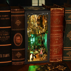 ETKVR Book Nook Kit shelf display enhances your desk.