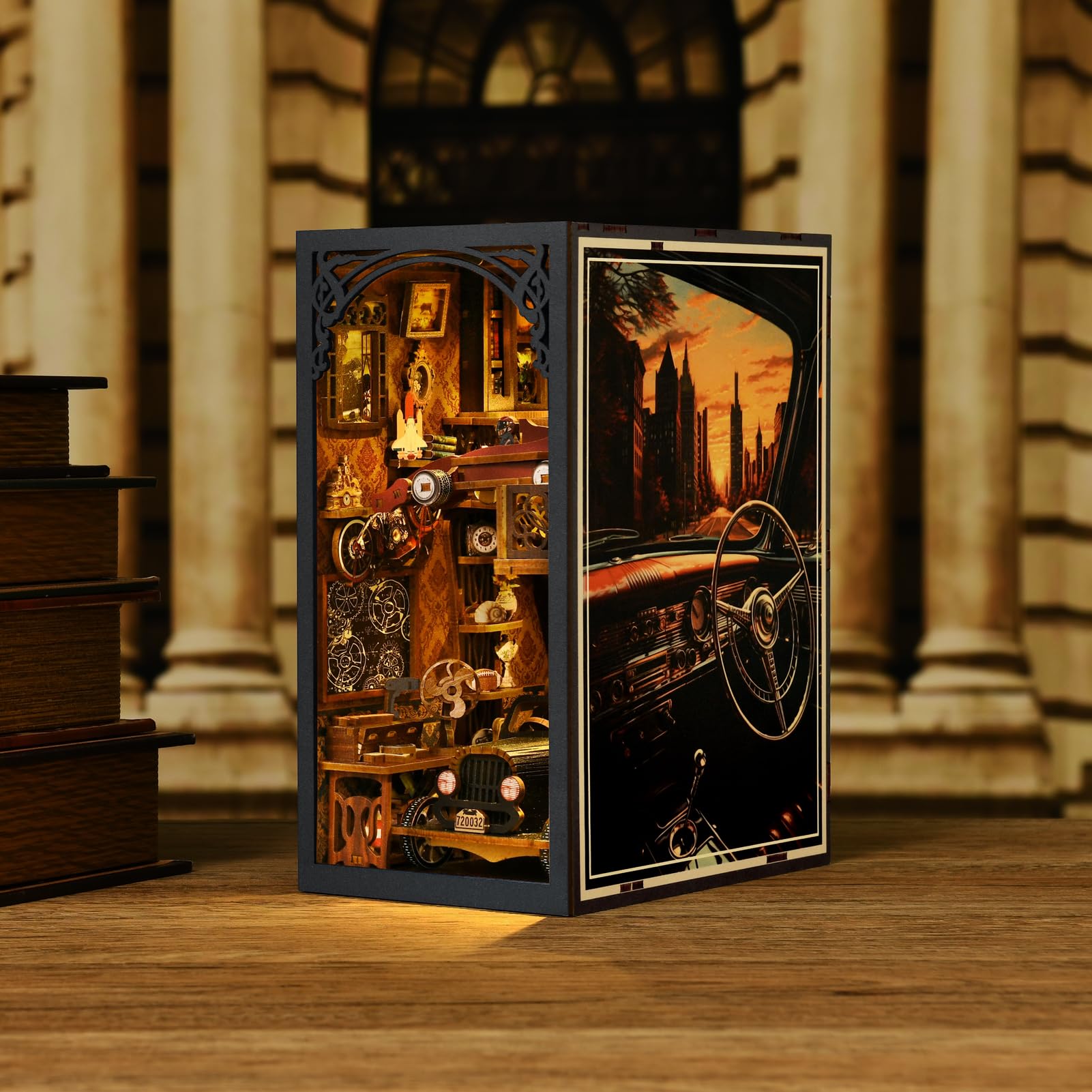 ETKVR Book Nook step-by-step manual simplifies assembly
