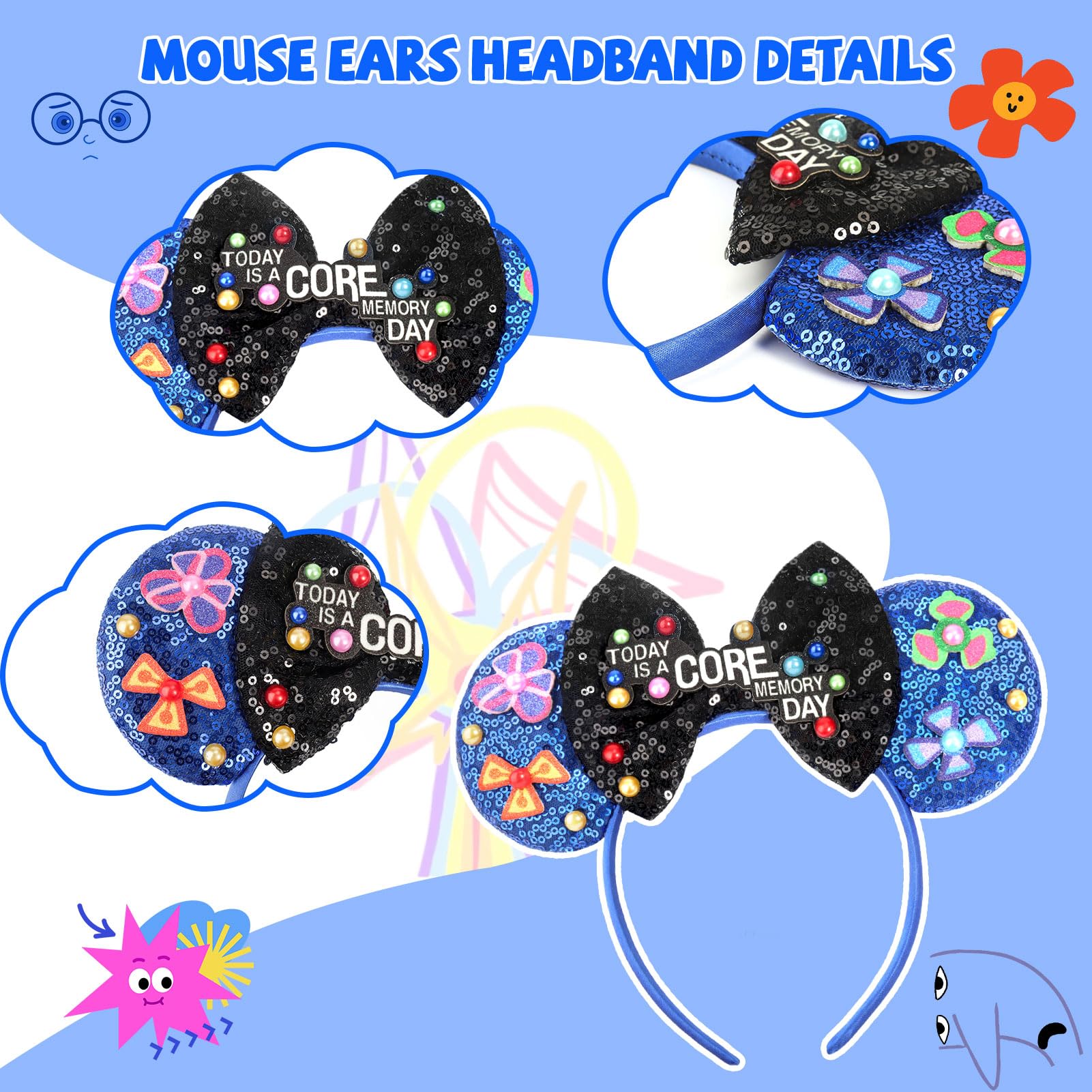 ETLUK padded ears headband emphasizes comfortable all-day wear.