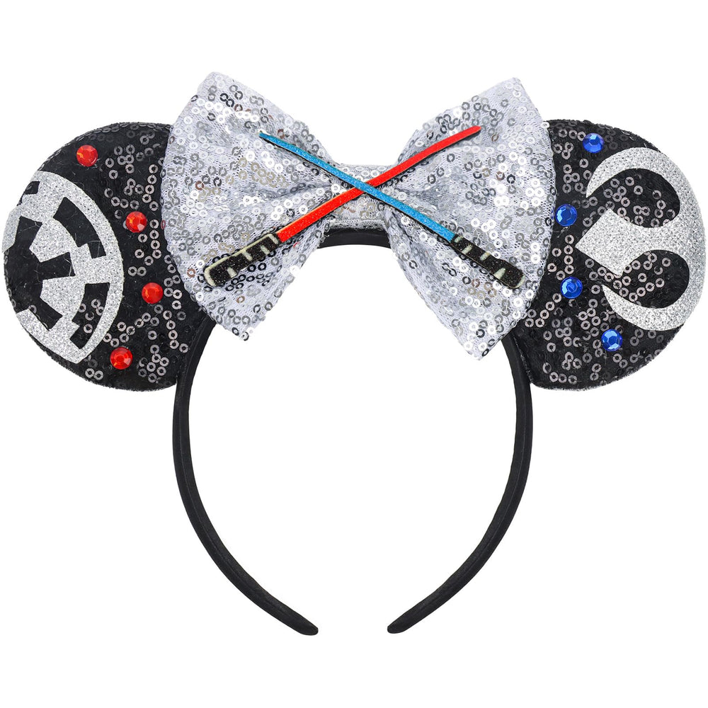 ETLUK mouse ears headband with star sequin for standout cosplay
