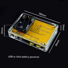 Etoput kit offers a scoring function to challenge your soldering skills.