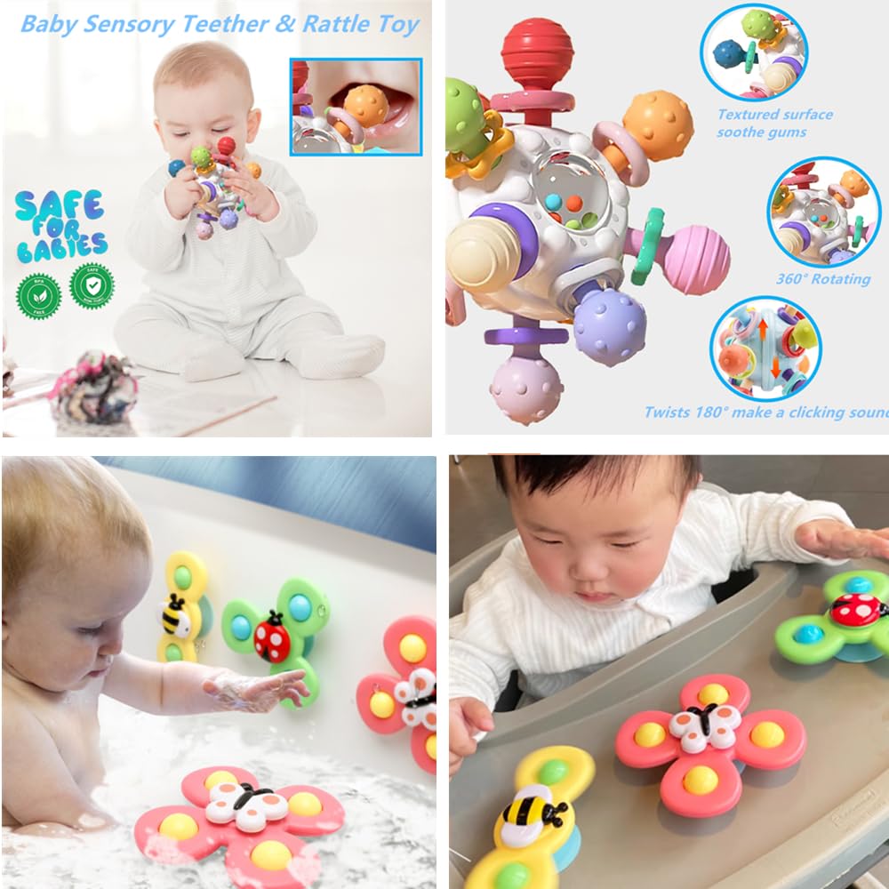 Etyat Montessori educational learning gift set versatile play across seating, crib and bath