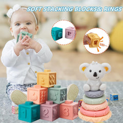 Etyat Montessori wooden sorting toys support fine motor skills and logical thinking