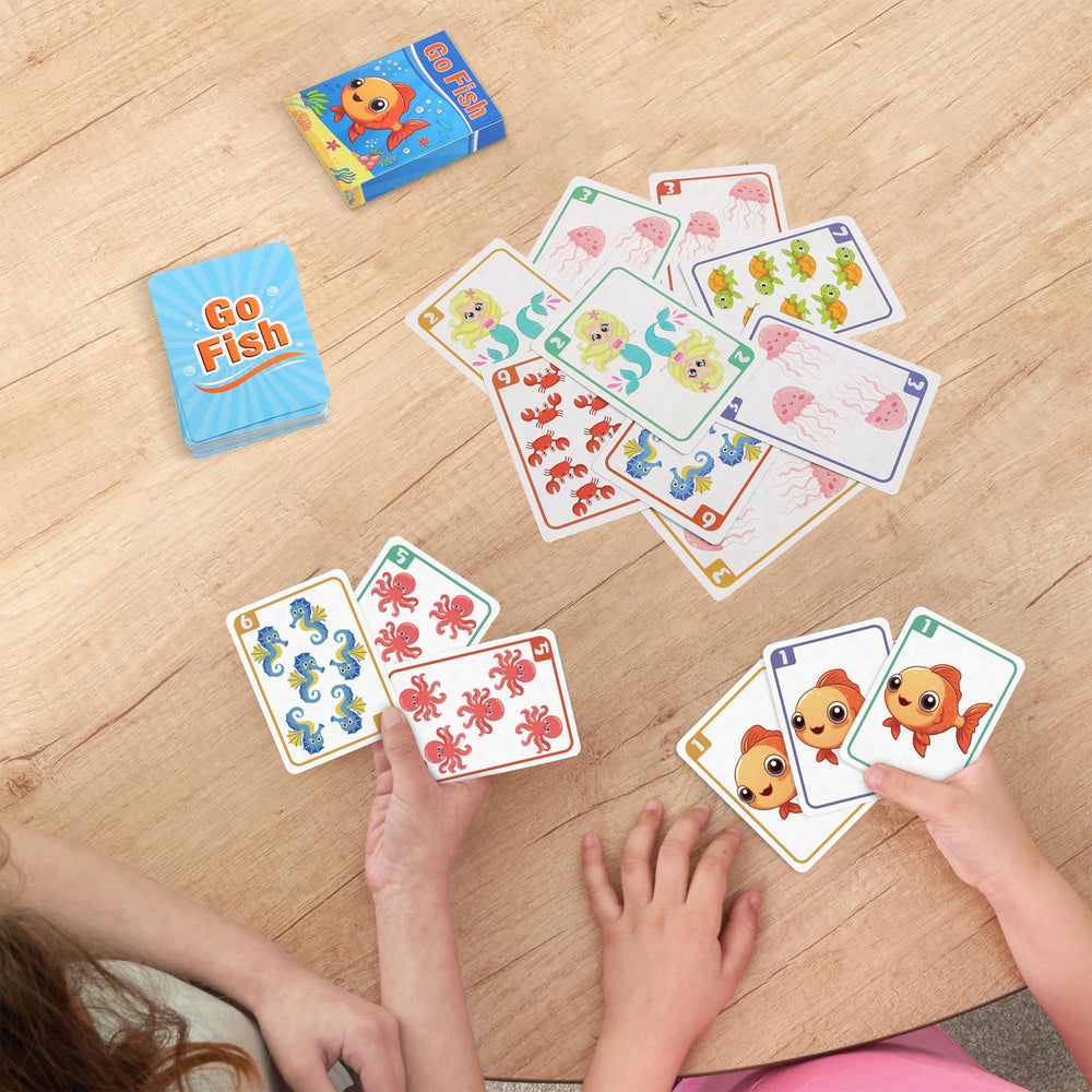Classroom-ready icebreakers with Etyishe Go Fish and Old Maid games.