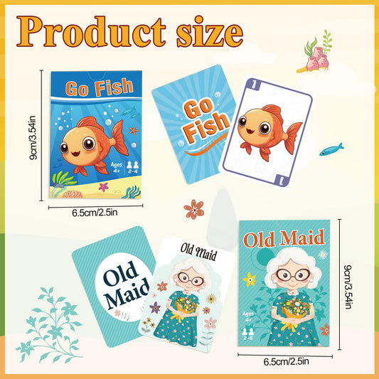 Etyishe Old Maid cards featuring diverse careers to spark imagination during games.