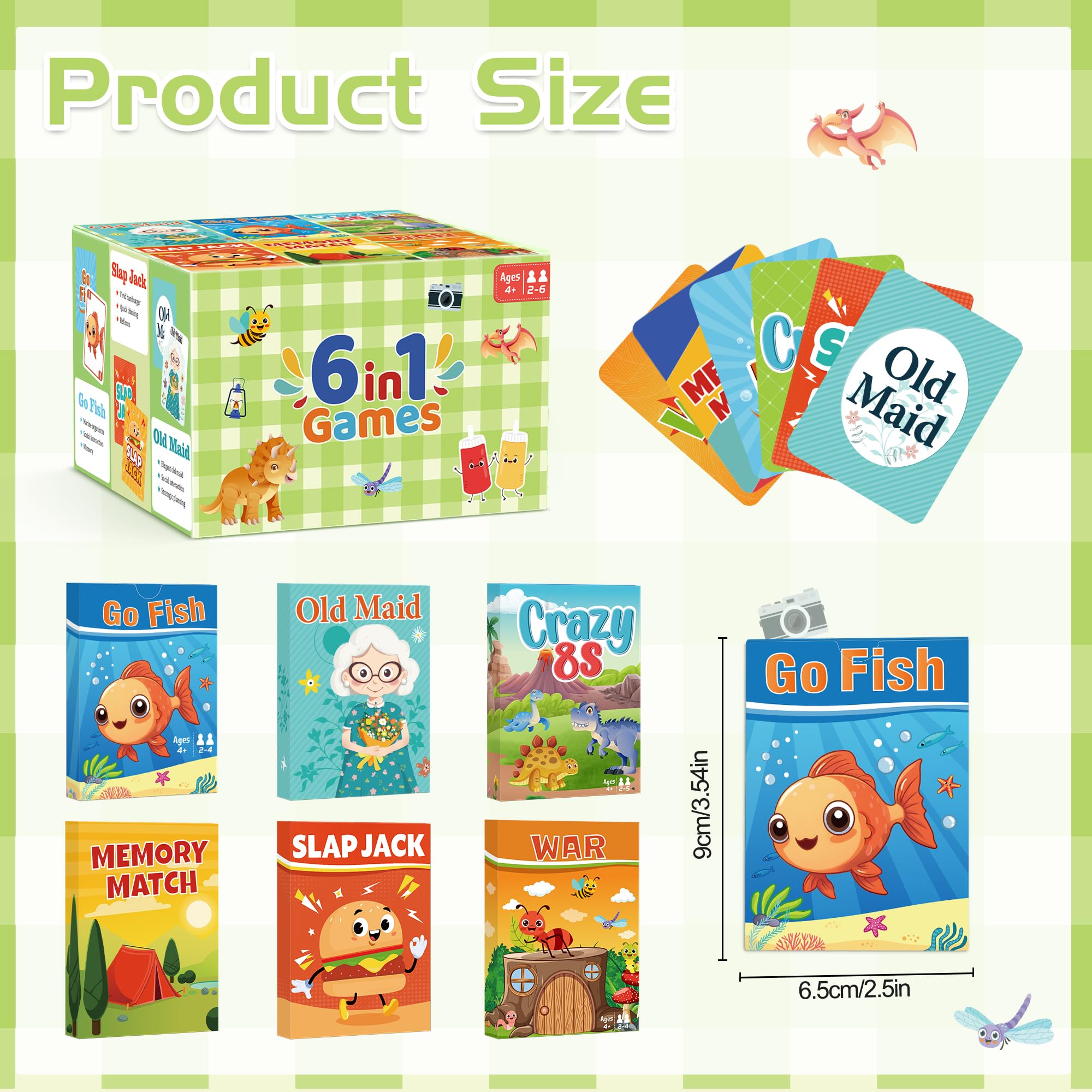 Etyishe Old Maid cards laid out for quick, engaging memory play