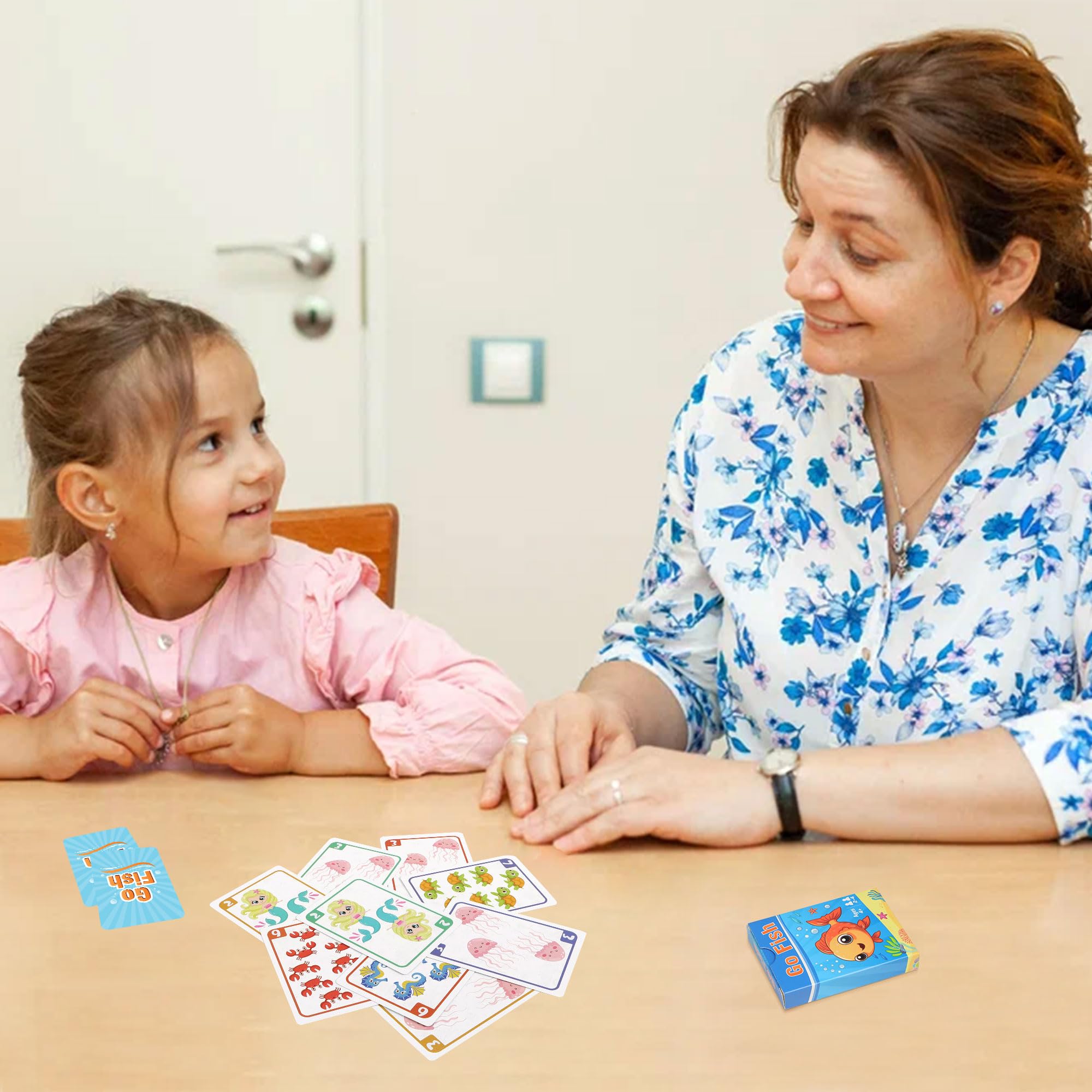 Rounded card edges ensure safe handling for little hands.