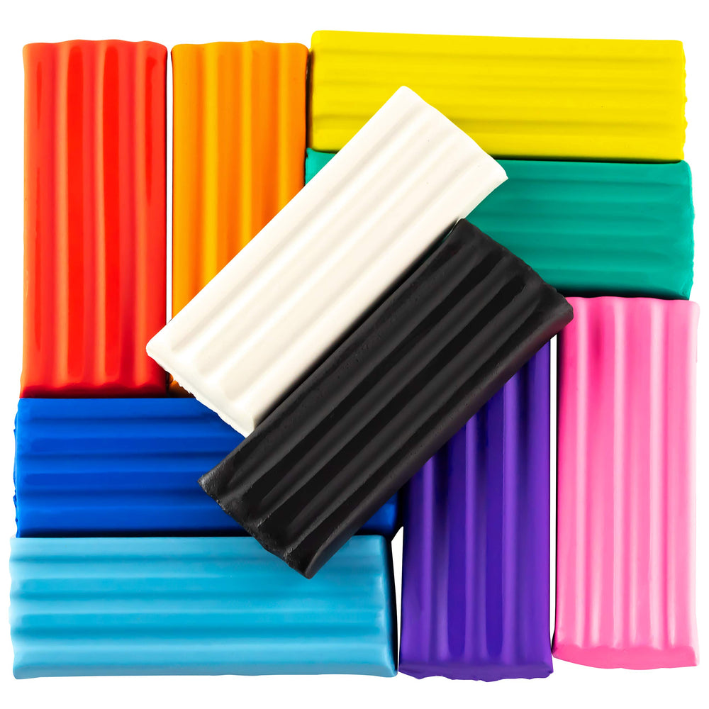 EUCATUS extra-soft modeling clay 10pk colors for creative play and color mixing.