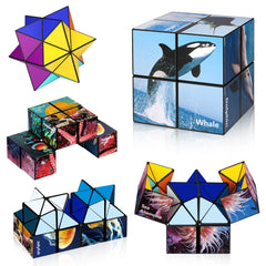 Euclidean Cube Star Cube front view showing portable design