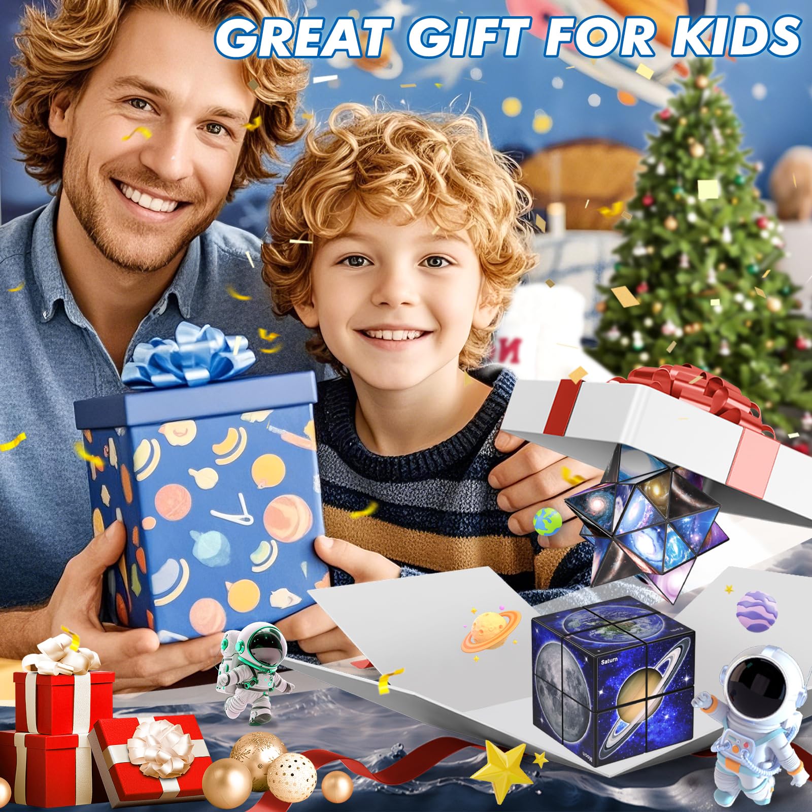 Euclidean Cube Star Cube makes a thoughtful gift idea for puzzle lovers.